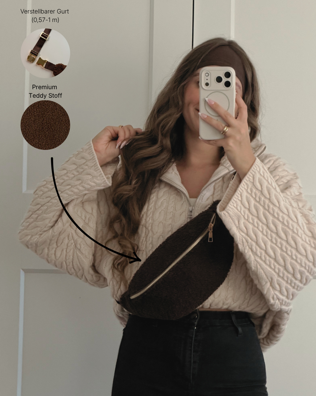 Delulu Bag | Teddy Brown